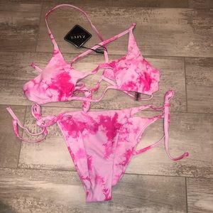 Zaful Tie-Dye Bikini